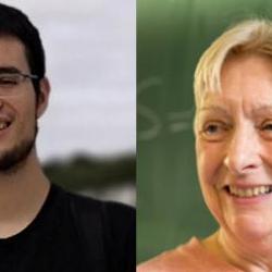 Photographs of Dr Sunny Vagnozzi and Prof. Anne-Christine Davis.