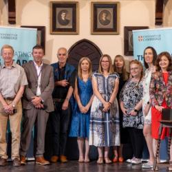 Cambridge staff at 25 Year Long Services Awards 2024