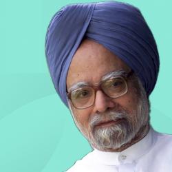 Dr Singh former Indian Prime Minister and Cambridge Alumnus