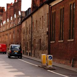 A taxi on Pembroke Street.