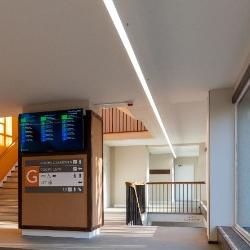 Entrance to the refurbished Sidgwick Avenue Lecture Block