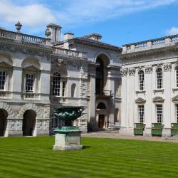 A photograph of Senate House Yard