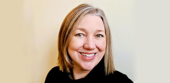 Jenny Blackesley Blond woman smiling