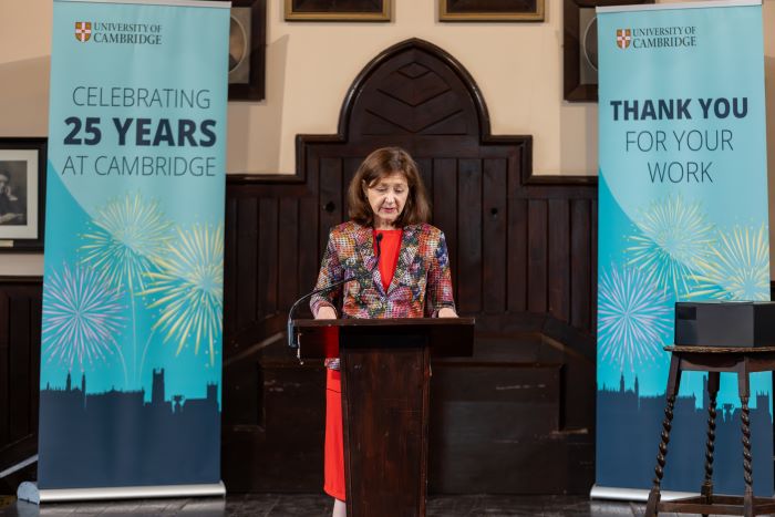 VC speaking at Long Service Awards